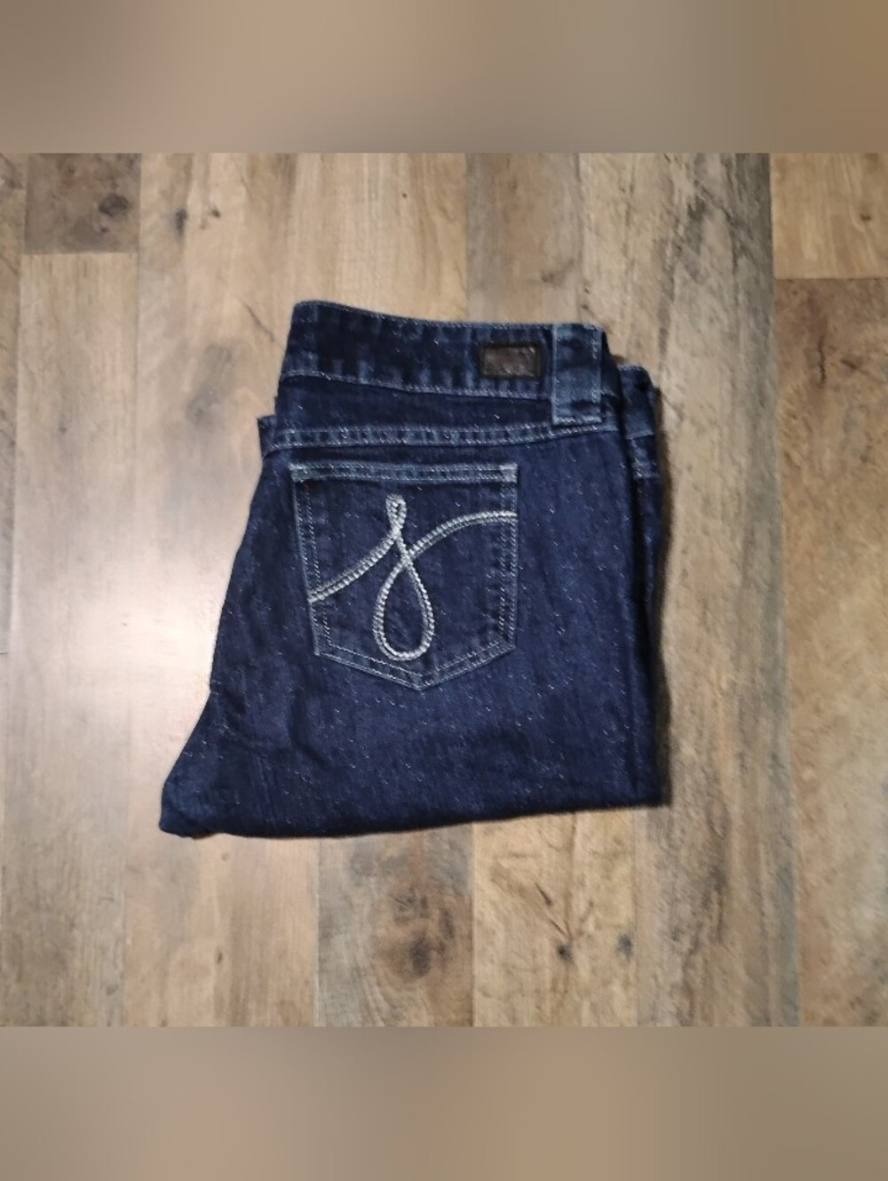 Juicy Couture The Kate Sparkling Denim Tall Jeans Women's Size: 32